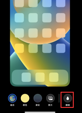 苹蓬溪果维修分享iPhone主屏幕壁纸显得模糊怎么办