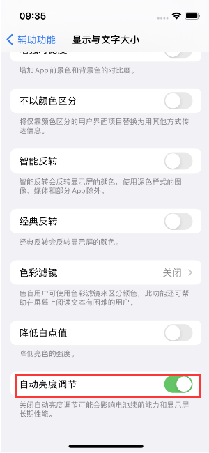 蓬溪苹果15维修店分享iPhone 15 Pro系列屏幕亮度 