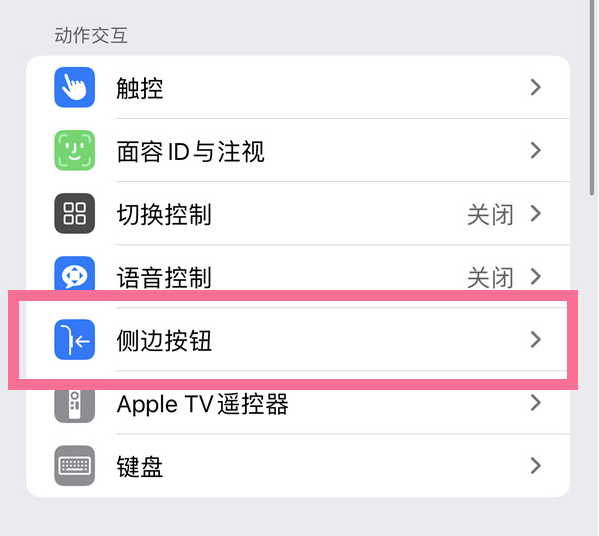 蓬溪苹果14维修店分享iPhone14 Plus侧键双击下载功能关闭方法 