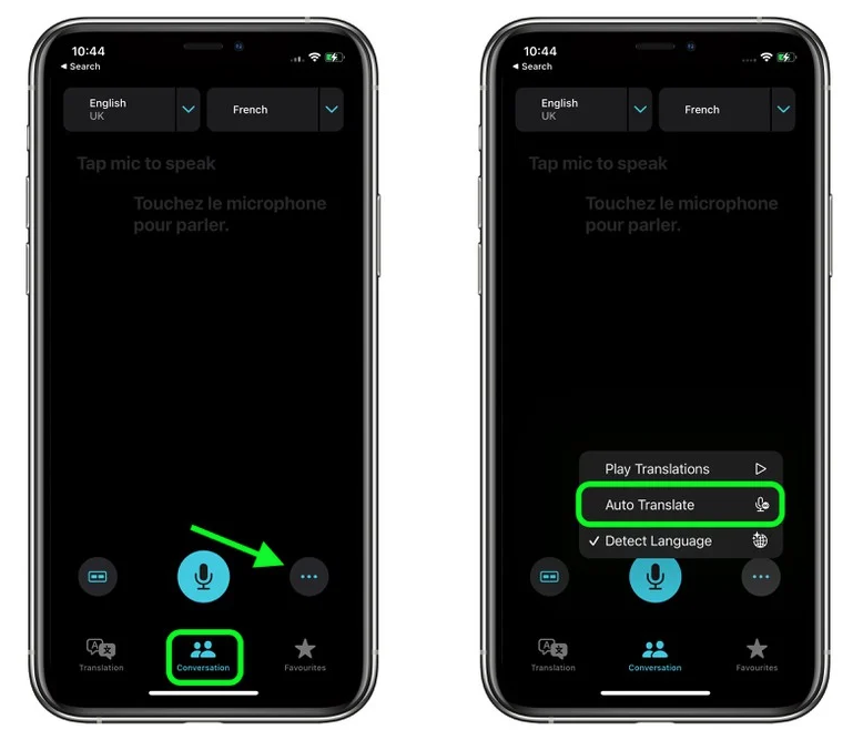 蓬溪苹果手机维修分享iOS 15 “翻译” App 新改进 