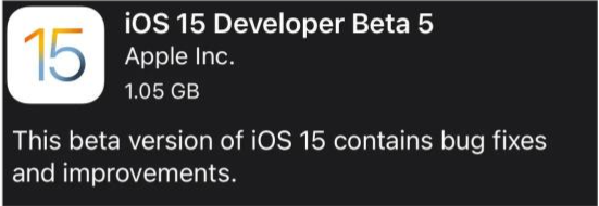 蓬溪苹果手机维修分享如何升级到iOS15.0 beta5 