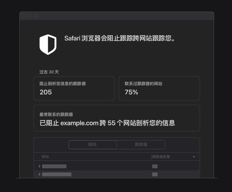 蓬溪苹果手机维修分享如何在 Safari 浏览器中查看和打开隐私报告 